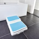 Bathroom aid - bathtub entry aid