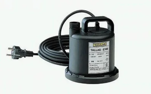 "Flat suction submersible pump E 160 NA, flat suction up to 3 mm, 80 watts image"