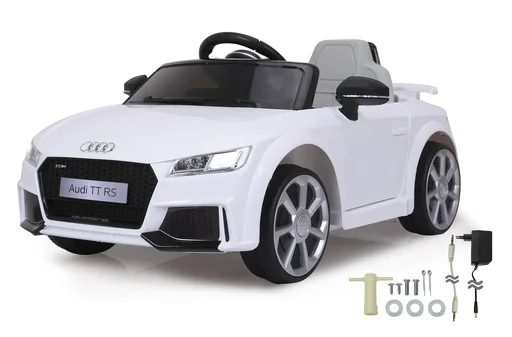"Ride-on children's vehicle, Audi TT RS, 12 Volt, White image"