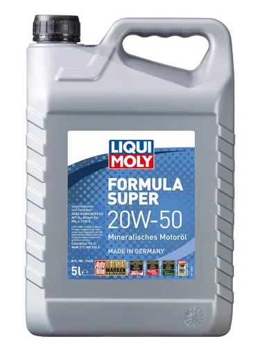 "Mineral engine oil Formula Super 20W-50, 5 liters image"