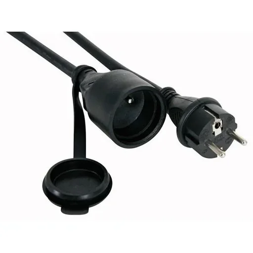 "EHQ Power Extension Cable - 25M - Rubber - Pin Earthing - 3G1.5 - IP44 image"