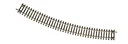12 pieces curved track R5, radius 542.8 mm, curve angle 30°