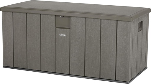 "Coffre de rangement 570 L Gris 150.7×71.9×69.1 cm – coffre de rangement résistant aux intempéries en HDPE image"