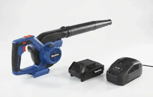 "Souffleur multifonction 18 V Li-ion AMG 18 avec 1 batterie 2,0 Ah et chargeur image"