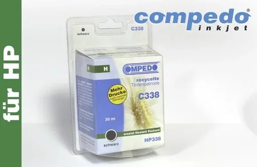 "Printer cartridge for HP 338/8765EE black image"