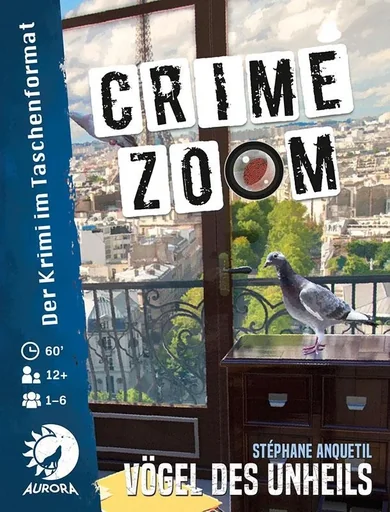 "Crime Zoom - Birds of Mischief - Pocket-sized crime game image"