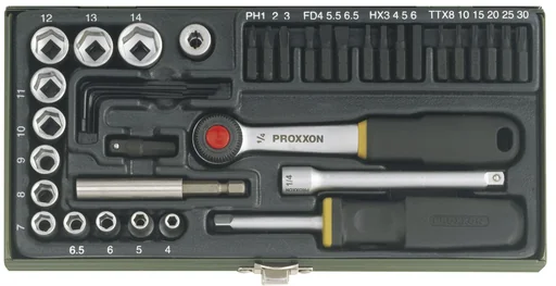 "1/4" screwdriver set (39 pieces) image"