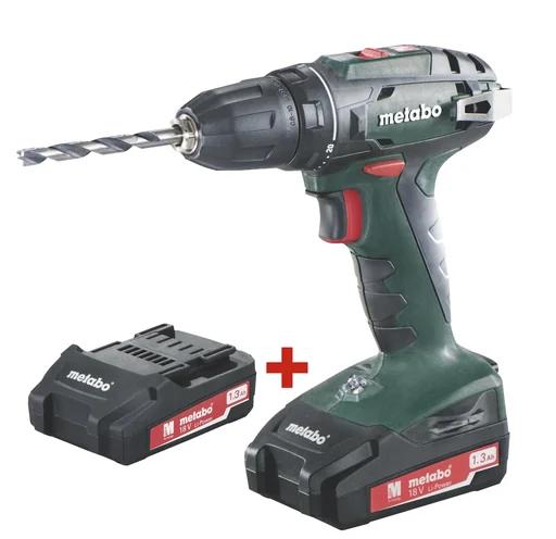 "Cordless drill/driver BS 18 Li, 18 Volt, including 2 batteries 1.3 Ah image"