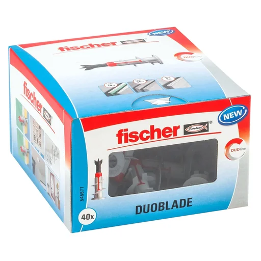 "DUOBLADE plasterboard dowels 44 mm, 40 pieces image"