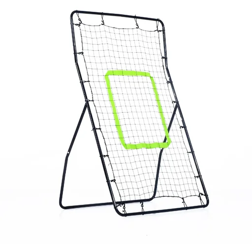 "Kickback Soccer Rebounder Goal Net Steel 75x126cm Black image"