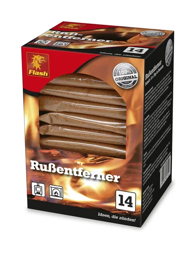 "Soot remover powder, 14 bags image"
