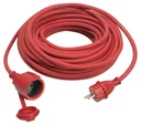 Rubber extension red, H07RNF3G, 1.5 mm² - 5 m