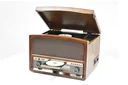 Retro HiFi system with radio, record, CD, cassette player and encoding