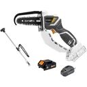 Nexxsaw Complete | With battery, charger and extension handle