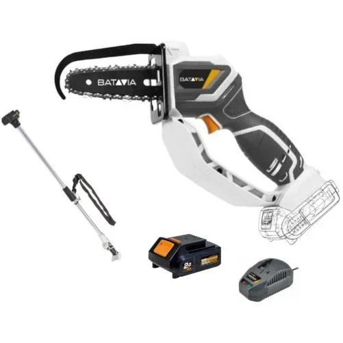 "Nexxsaw Complete | With battery, charger and extension handle image"