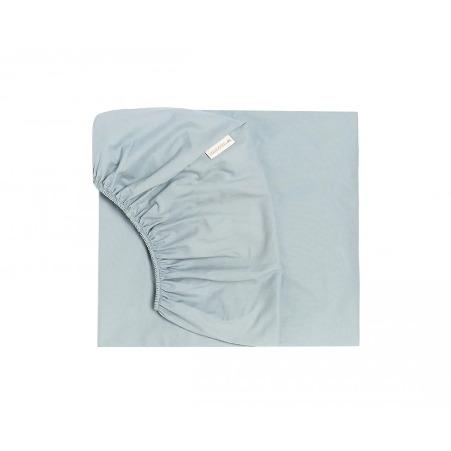"Nobodinoz Drap housse, draps Lit bebe - Tibet, Soft bleu image"