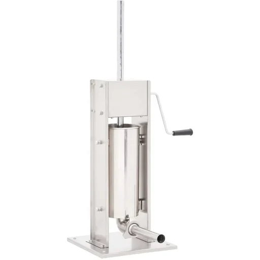 "Sausage filler manual 5 L stainless steel silver image"