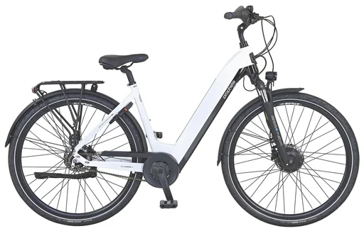 "GENIESSER 23.EMC.15 City E-Bike 28" AEG EasyDrive Women's Wave 28": with integrated battery, frame size 48 cm image"