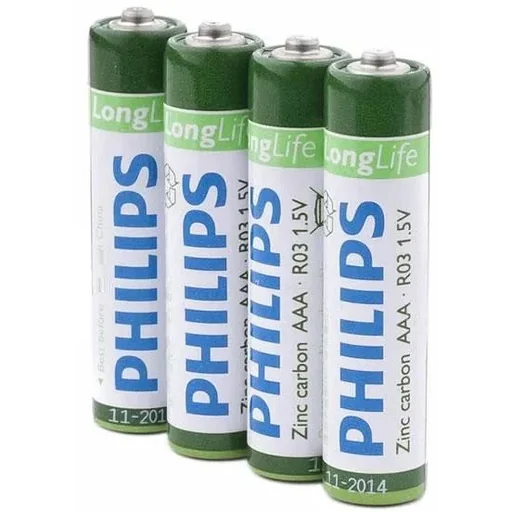 "Philips AA batteries (4 pieces) image"