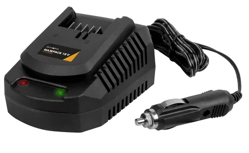"Maxxpack 18V chargeur de voiture pour voyage 2,2 Ah (12V bloc d'alimentation) image"