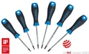 Screwdriver set, T-profile, 6 pieces