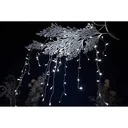 Vellight Christmas Lights - 2 x 0.6 m - 72 LEDs - White - Indoor & Outdoor