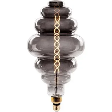 "Bistro XXL Dimmable Designer LED Light Bulb - 8W - 2000K - E27 Fitting - S200 - Smokey image"