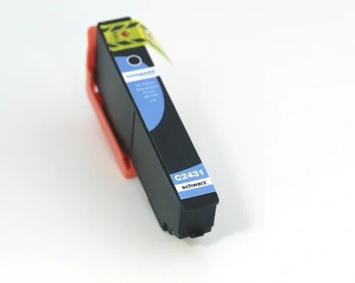 "Printer cartridge for Epson 24 Black image"