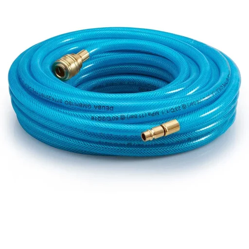 "Compressed air hose with quick coupling and plug, 10 m image"