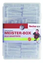 Universal dowels UX Meister Box, with and without rim, 110 pcs.