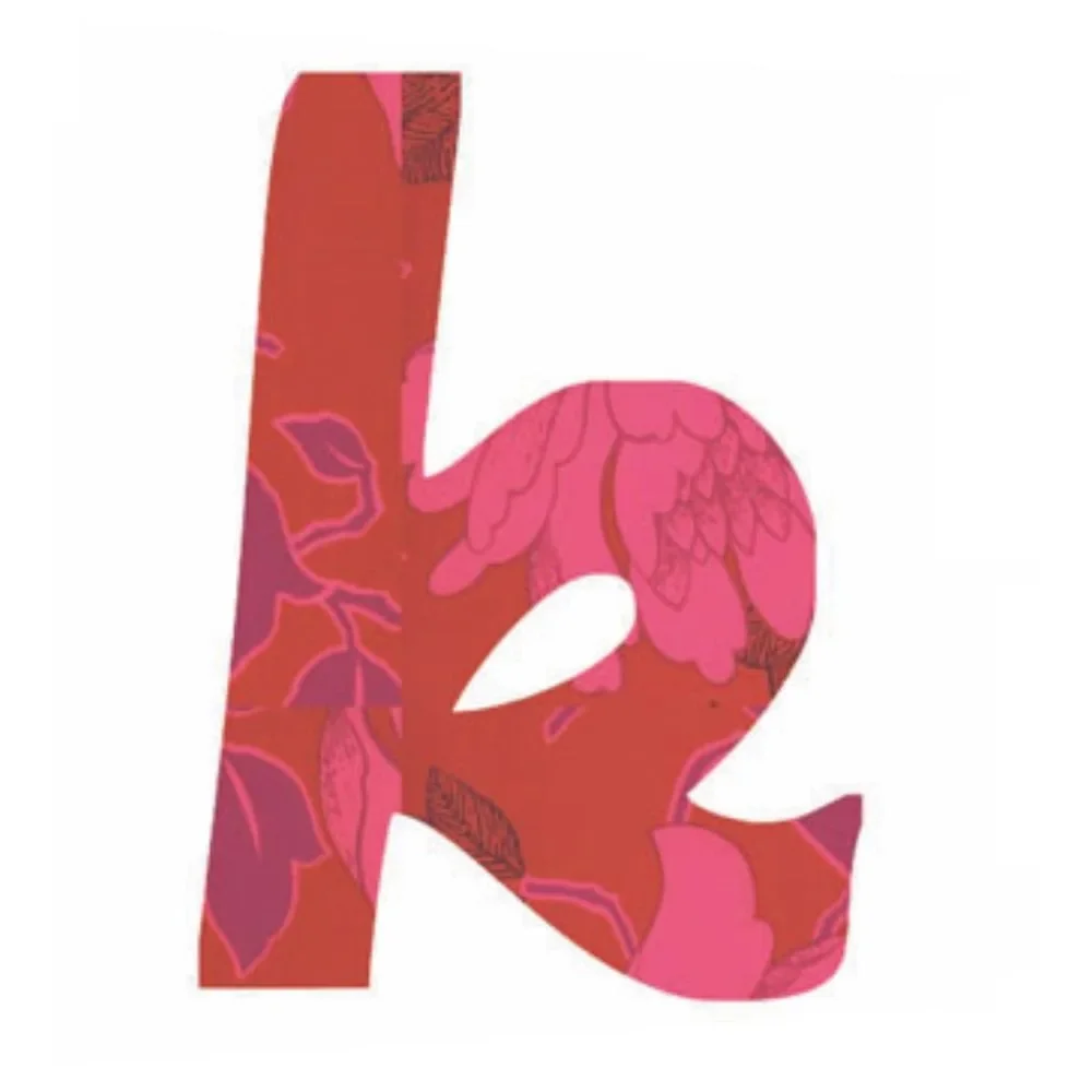Lilipinso Sticker rose lettre k