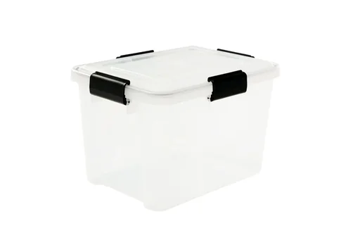 "Waterproof box AT-SD C/C/Bk, transparent, 20 liters image"