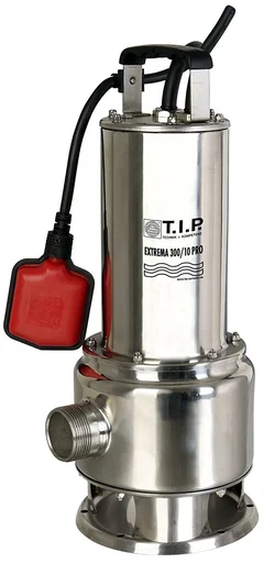 "Dirty water submersible pump stainless steel Extrema 300/10 Pro with stainless steel impeller, up to 19,500 l/h flow rate image"