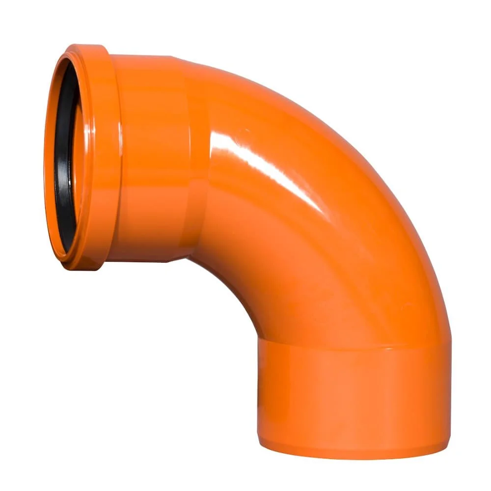 "Coude PVC DN 110, 87 Degrés, Assainissement image"