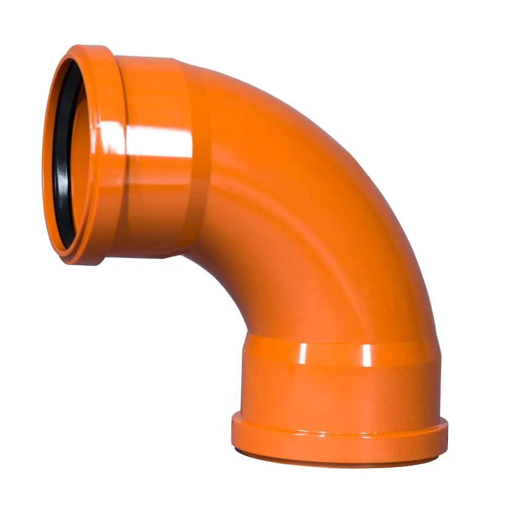 "Coude PVC DN 110 87 Degrés, Tuyau d'Évacuation 2m image"