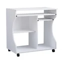 Computer desk with wheels Desk with wheels