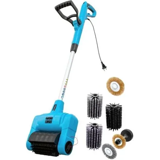 "GUB 500 universal joint brush with 4 brushes + 1 extra hard brush + 1 extra metal brush image"