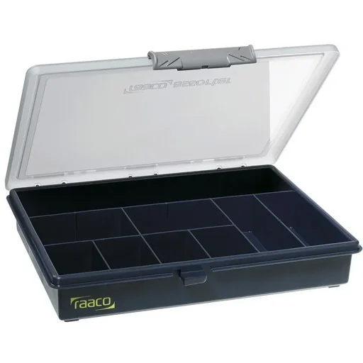 "Raaco Assorter assortment box, 9 fixed compartments image"