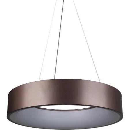 "VT-25-1D Dimmable designer pendant light with integrated LED - 20W - 3000K - 1500Lm - Dimmable - Brown / Coffee image"