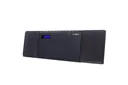 Vertical system DAB+, FM radio, CD, USB, Auxin, wall-mountable, black