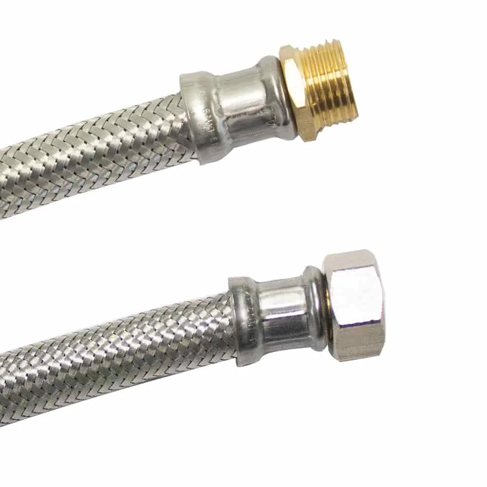 "Flexible Sanitaire 3/4, Inox, DVGW - 300mm image"