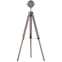 Floor lamp tripod 100-140cm E14 bronze