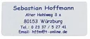 Address labels, blue font without border, self-adhesive, 300 pieces.