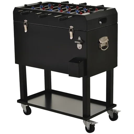 "Table football with cool box image"