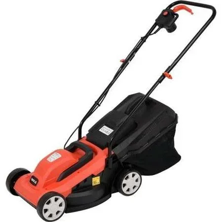 "Electric lawn mower 1300W - 33 cm - 30L - Height adjustable image"