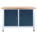 Workbench "Premium" with 2 doors, L1200xW600xH840mm
