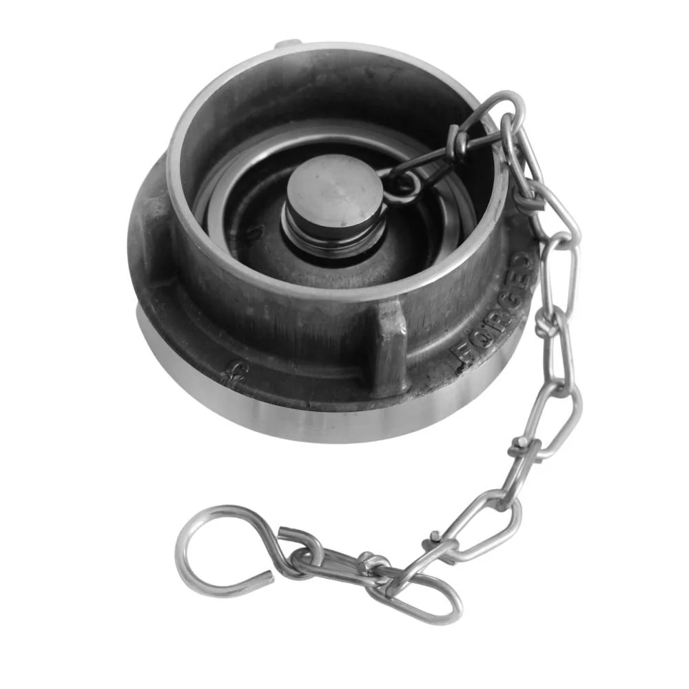 "Raccord Storz C, Bouchon avec Chaîne, Couplage Pompier image"