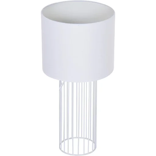 "Table lamp with E27 socket, white image"