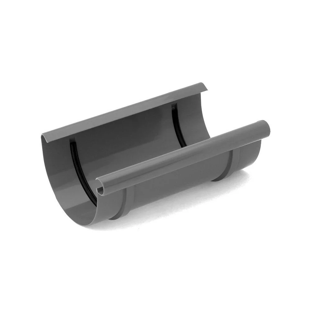 Raccord Gouttière Graphite System 75, Connecteur Durable