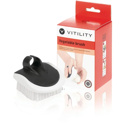 "Cooking aids - Vegetable brush ergonomic image"